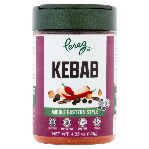 Pereg Middle Eastern Style Kebab Seasoning, 4.25 oz