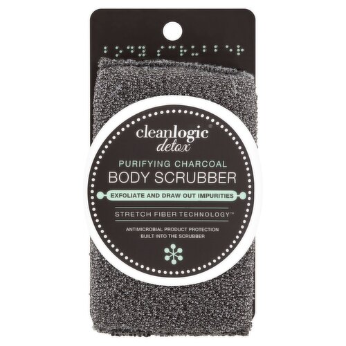 Cleanlogic Detox Purifying Charcoal Body Scrubber