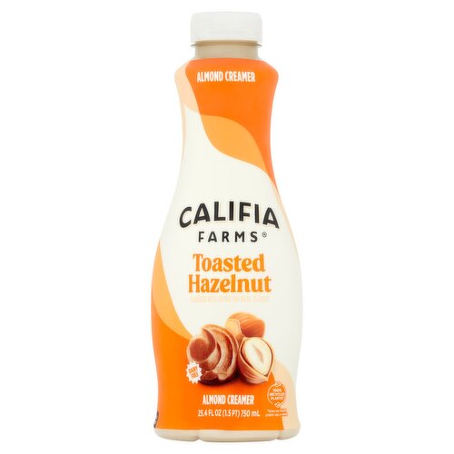 Califia Farms Toasted Hazelnut Almond Creamer, 25.4 fl oz