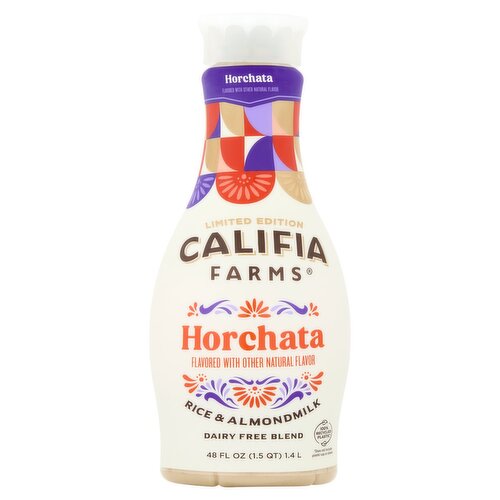 Califia Farms Rice & Almondmilk Horchata Limited Edition, 48 fl oz