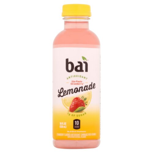 Bai São Paulo Strawberry Antioxidant Lemonade, 18 fl oz