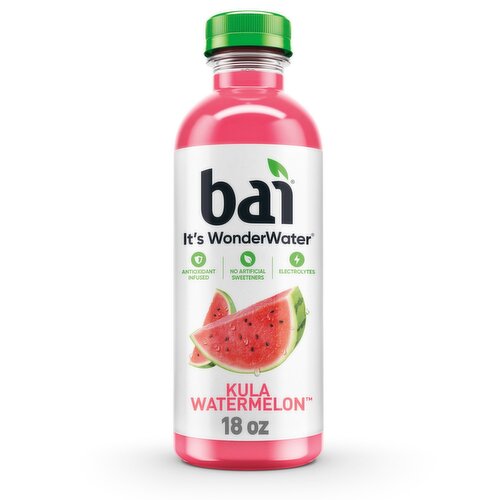 Bai It's WonderWater Kula Watermelon Flavored Antioxidant Beverage, 18 fl oz