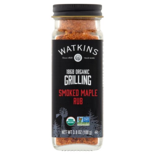 Watkins Smoked Maple Rub, 3.8 oz