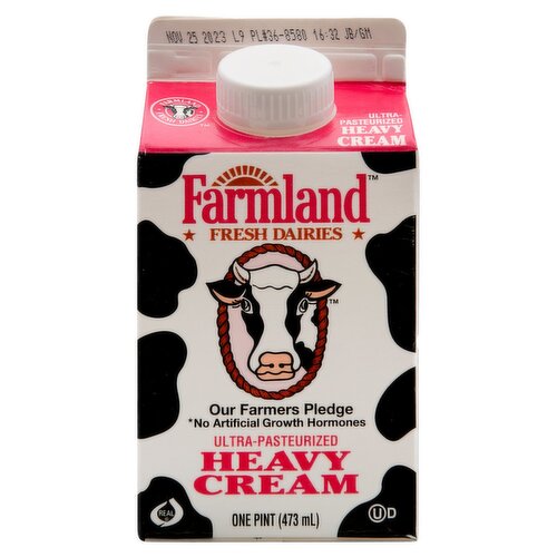 Farmland Fresh Dairies Heavy Cream, 1 pint