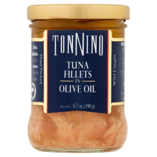 Tonnino Tuna Fillets in Olive Oil, 6.7 oz