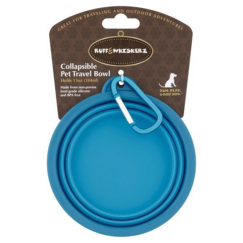 Ruff & Whiskerz Collapsible Pet Travel Bowl