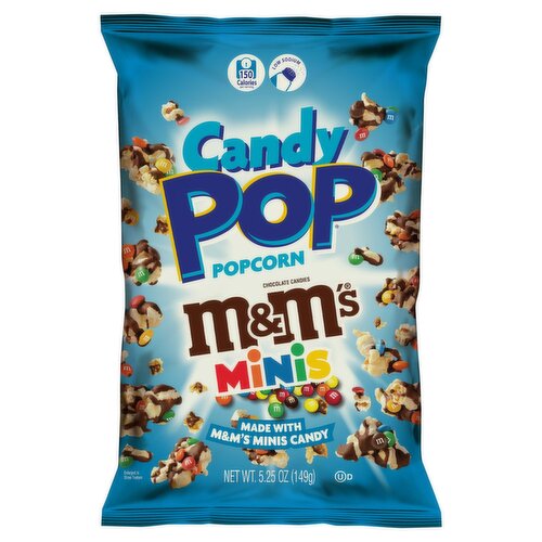 Candy Pop M&M's Minis Chocolate Candies Popcorn, 5.25 oz