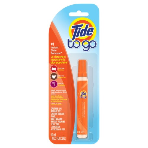 Tide To Go Instant Stain Remover, 0.33 fl oz