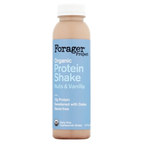 Forager Project Nuts & Vanilla Organic Protein Shake, 12 fl oz