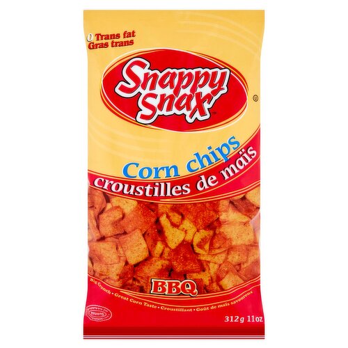 Snappy Snax BBQ Corn Chips, 11 oz