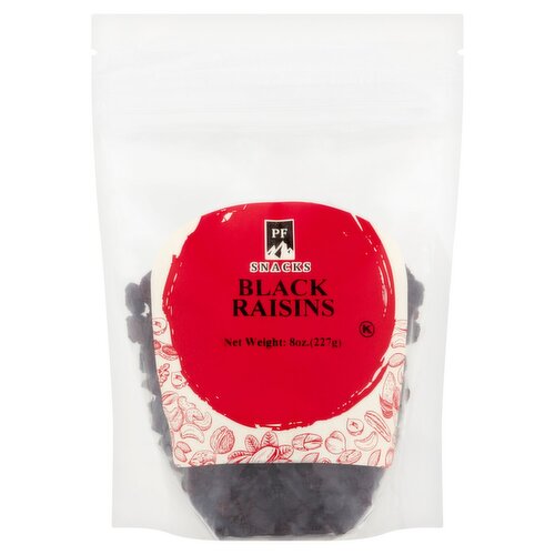 PF Snacks Black Raisins, 8 oz