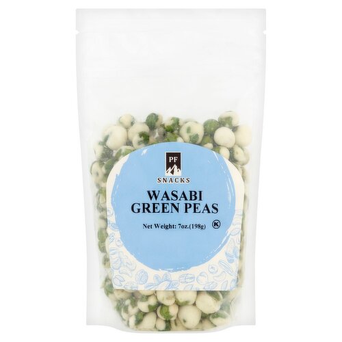 PF Snacks Wasabi Green Peas, 7 oz