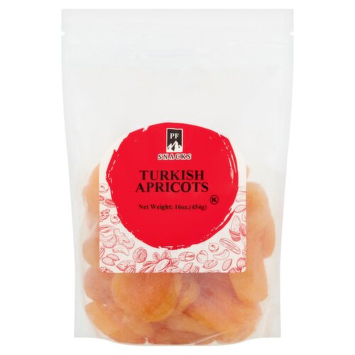 PF Snacks Turkish Apricots, 16 oz