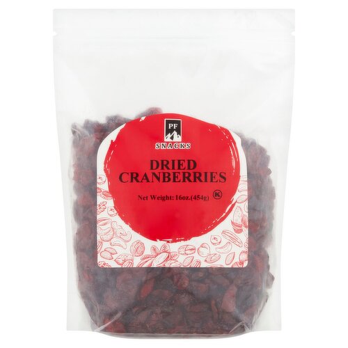 PF Snacks Dried Cranberries, 16 oz