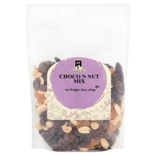 PF Snacks Choco N Nut Mix, 16 oz