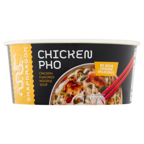 Snapdragon Chicken Pho Chicken Flavored Noodle Soup, 2.1 oz