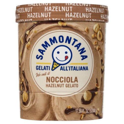 Sammontana Hazelnut Gelato, 17.58 fl oz