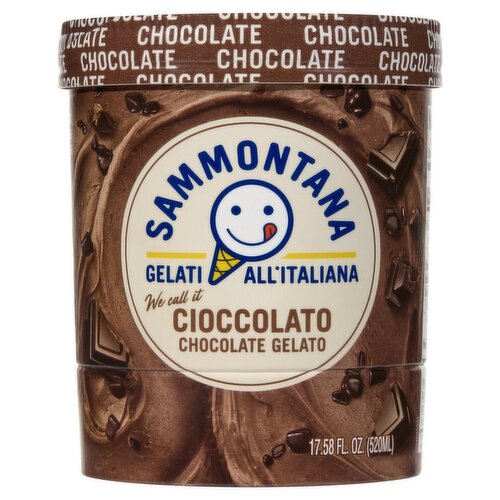Sammontana Chocolate Gelato, 17.58 fl oz
