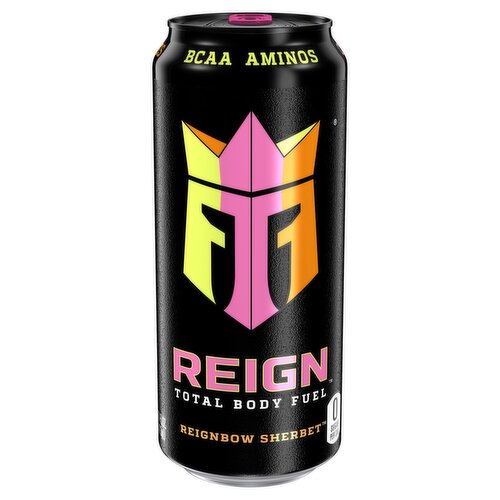 Reign Total Body Fuel Reignbow Sherbet Energy Drink, 16 fl oz