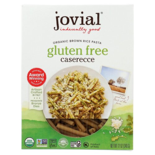 Jovial 100% Organic Brown Rice Gluten Free Pasta, 12 oz