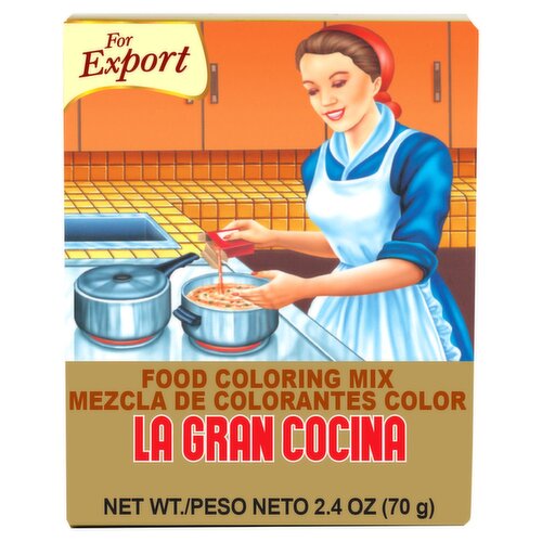 La Gran Cocina Food Coloring Mix, 2.4 oz
