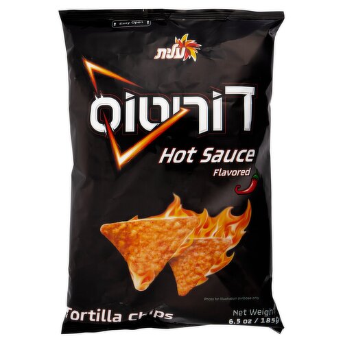 Doritos Hot Sauce Flavored Tortilla Chips, 6.5 oz