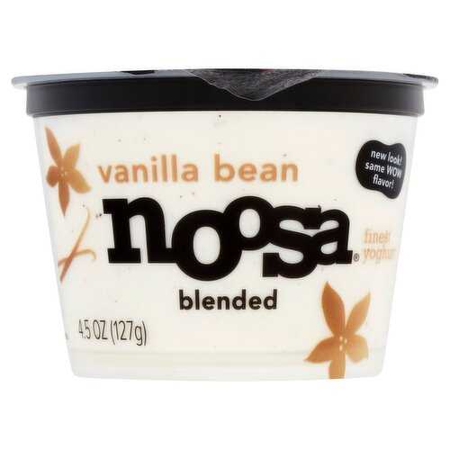 Noosa Vanilla Bean Blended Finest Yoghurt, 4.5 oz