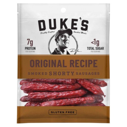 Duke's Original Recipe Smoked Shorty Sausages, 5 oz