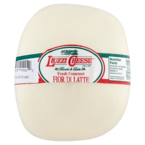 Liuzzi Cheese Fresh Gourmet Fior Di Latte Cheese, 16 oz