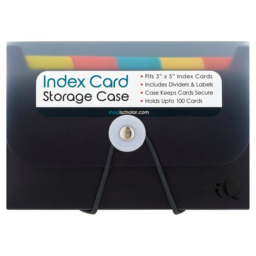 iScholar Index Card Storage Case