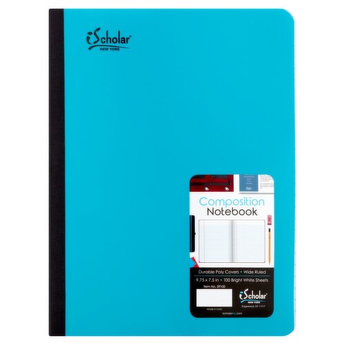 iScholar New York Composition Notebook, 100 sheets