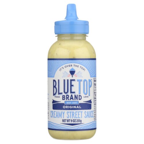 Blue Top Brand Not Hot Original Creamy Street Sauce, 9 oz