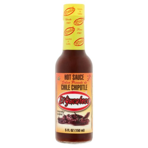 El Yucateco Chile Chipotle Hot Sauce, 5 fl oz