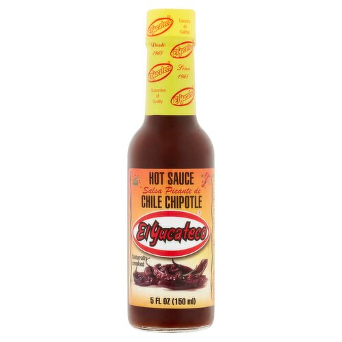 El Yucateco Chile Chipotle Hot Sauce, 5 fl oz