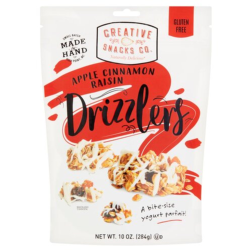 Creative Snacks Co. Apple Cinnamon Raisin Drizzlers, 10 oz