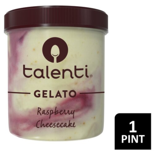 Talenti Raspberry Cheesecake Gelato, one pint