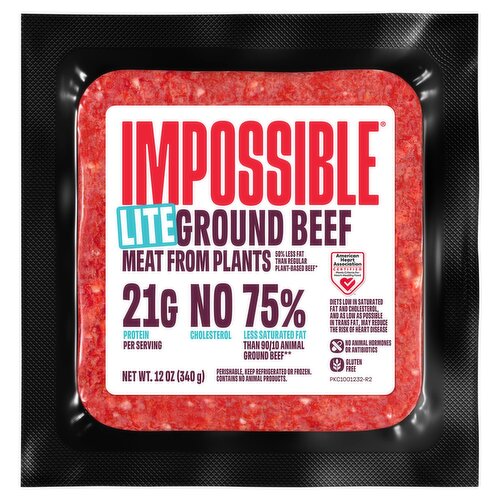 Impossible Lite Ground Beef, 12 oz