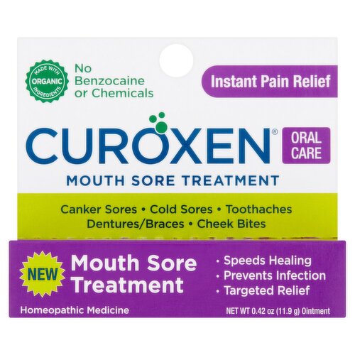 Curoxen Mouth Sore Treatment Ointment, 0.42 oz