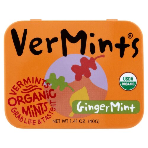 VerMints GingerMint Organic Mints, 1.41 oz