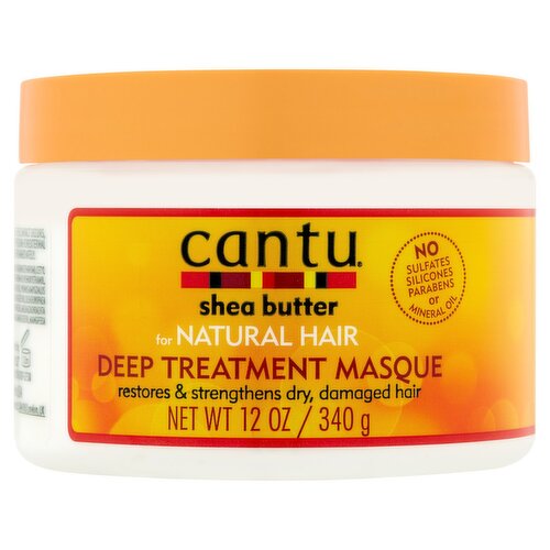 Cantu Shea Butter for Natural Hair Deep Treatment Masque, 12 oz