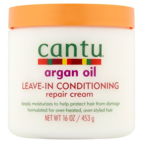 Cantu Argan Oil Leave-In Conditioning Repair Cream, 16 oz