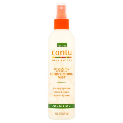 Cantu Shea Butter Hydrating Leave-In Conditioning Mist, 8 fl oz