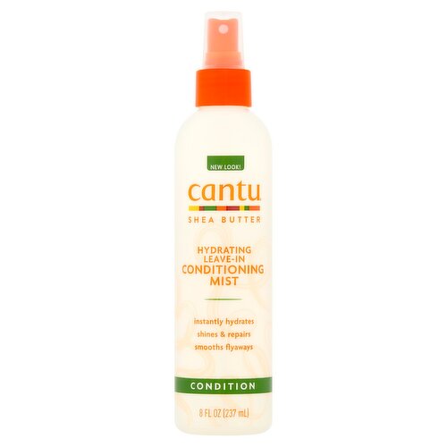 Cantu Shea Butter Hydrating Leave-In Conditioning Mist, 8 fl oz