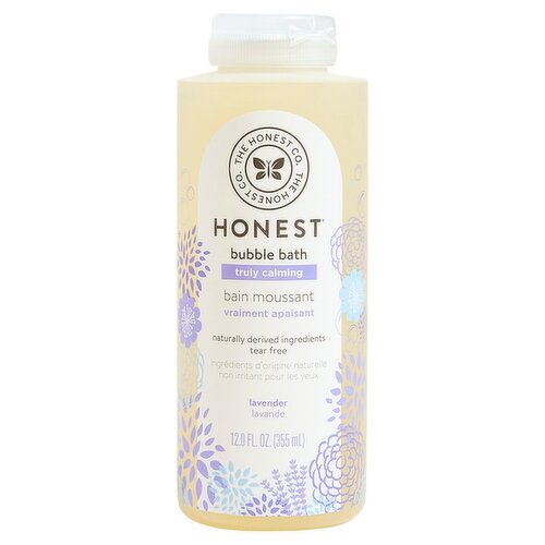 The Honest Co. Truly Calming Lavender Bubble Bath, 12.0 fl oz