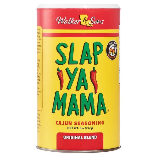 Walker & Sons Slap Ya Mama Original Blend Cajun Seasoning, 8 oz