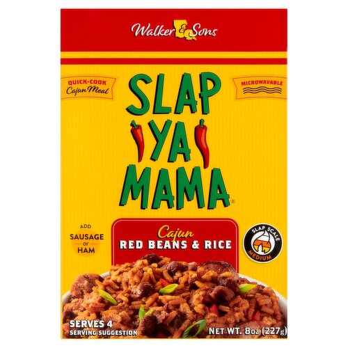 Walker & Sons Slap Ya Mama Cajun Red Beans & Rice, 8 oz