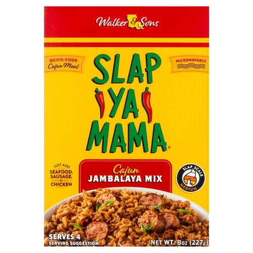 Walker & Sons Slap Ya Mama Cajun Jambalaya Mix, 8 oz