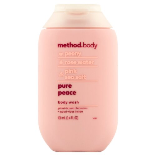 Method Pure Peace Body Wash, 3.4 fl oz