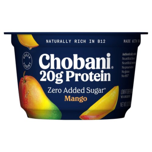 Chobani Mango Lowfat Greek Yogurt, 6.7 oz