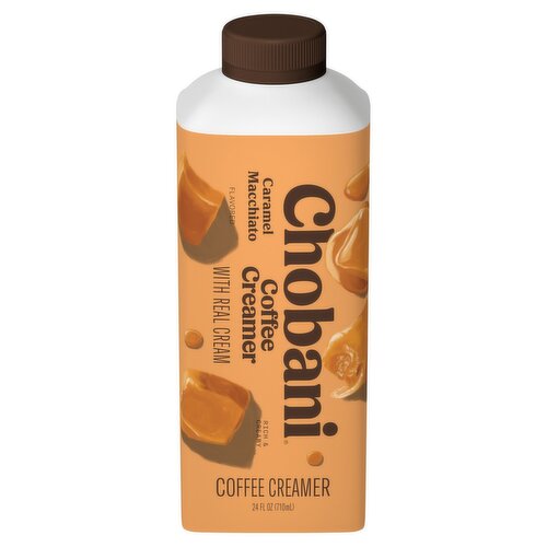 Chobani Caramel Macchiato Flavored Coffee Creamer, 24 fl oz